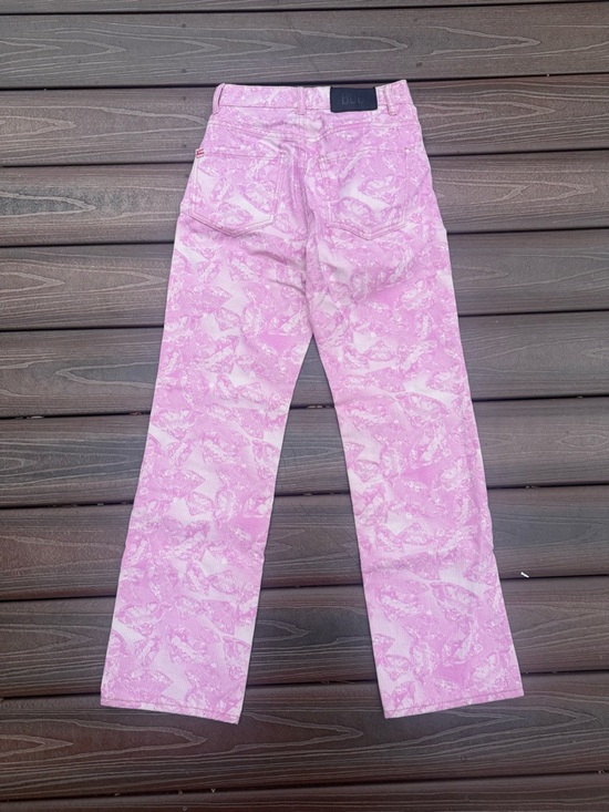 BDG Pink Printed Jeans Waistband Detail size 24